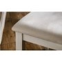 Oak and Ivory Dining Table with 6 Matching Dining Chairs - Davenport