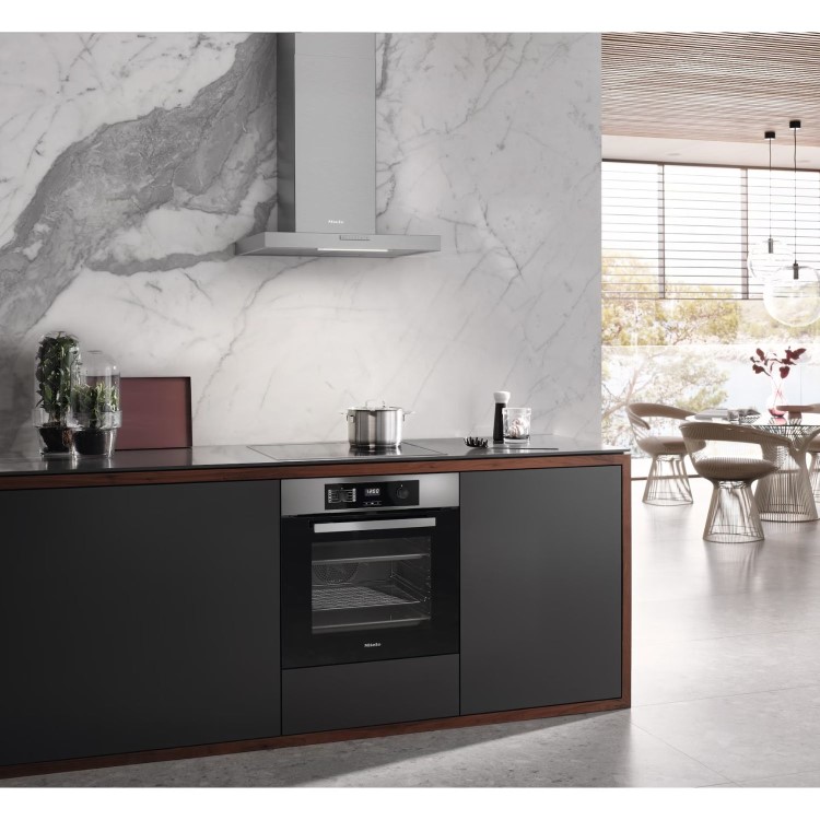 Miele 60cm Chimney Cooker Hood - Stainless Steel