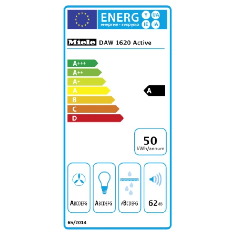 Miele 60cm Chimney Cooker Hood - Stainless Steel