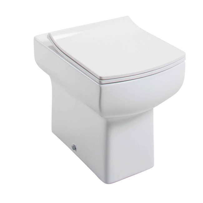 GRADE A1 - Delta Square Design Quick Release Toilet Seat