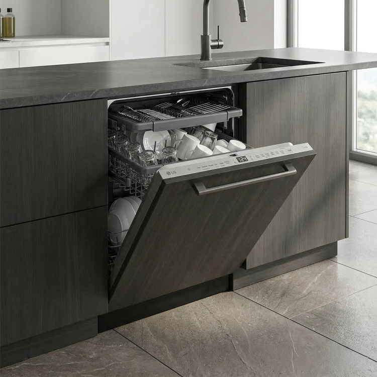 LG QuadWash Integrated Dishwasher – Smart Wi-Fi