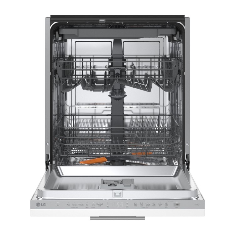 LG QuadWash Integrated Dishwasher - Smart Wi-Fi A Rated Grey Control Panel