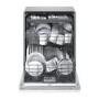 LG QuadWash Integrated Dishwasher - Smart Wi-Fi A Rated Grey Control Panel
