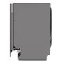 LG TrueSteam Integrated Dishwasher - Smart Wi-Fi, B-Rated, Silver control panel