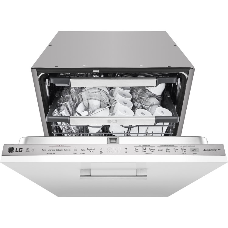 LG TrueSteam Fully Integrated Dishwasher