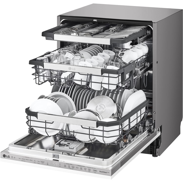 LG TrueSteam Fully Integrated Dishwasher