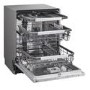 LG TrueSteam Integrated Dishwasher - Smart Wi-Fi, A-Rated, Grey control panel