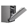 LG TrueSteam Integrated Dishwasher - Smart Wi-Fi, A-Rated, Grey control panel