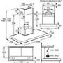 AEG 60cm Flat Cooker Hood With Hob2Hood - Stainless Steel