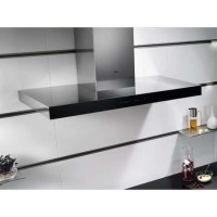 Refurbished AEG DBE5761HG 70cm Flat Chimney Cooker Hood With Hob2Hood Stainless Steel