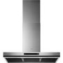 Refurbished AEG DBK6980HG 90cm Flat Chimney Cooker Hood with Hob2Hood Stainless Steel