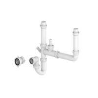 Double Bowl Plumbing Kit- Essence Double Bowl Plumbing Kit- Essence