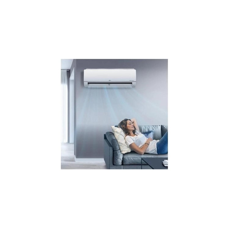 LG DUALCOOL DELUXE 9000 BTU WiFi Smart DC Inverter Wall Split Air Conditioner -  Anti Bacterial  with UV & Plasma Ioniser