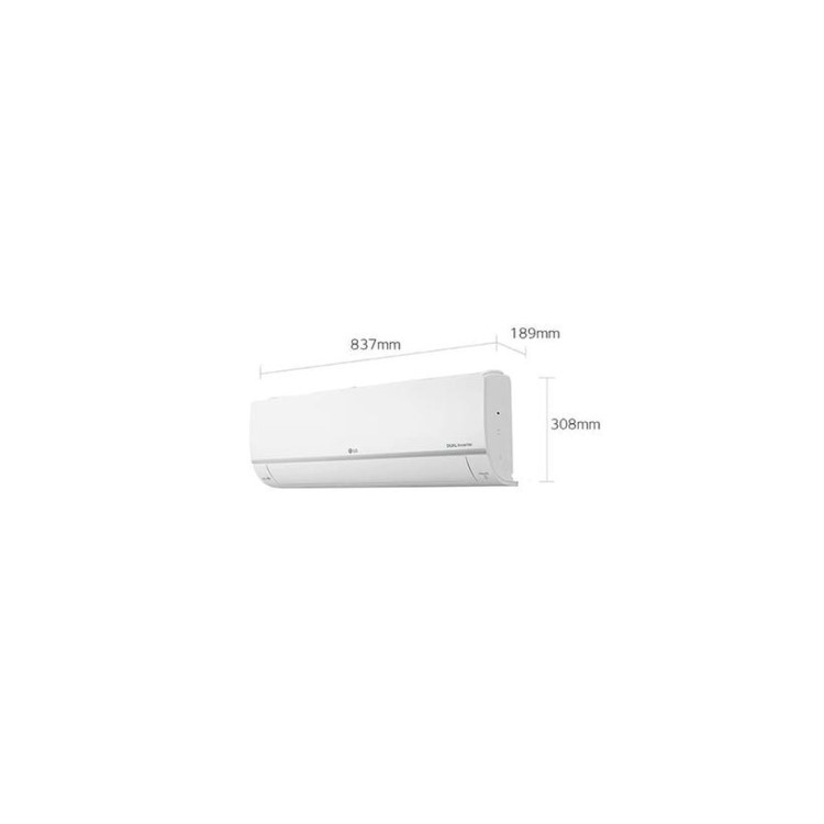 LG DUALCOOL DELUXE 9000 BTU WiFi Smart DC Inverter Wall Split Air Conditioner -  Anti Bacterial  with UV & Plasma Ioniser