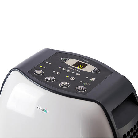 GRADE A1 - ECOAIR DC14  14L Compact Dehumidifier up to 4  bed house - 2 years warranty 