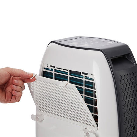 GRADE A1 - ECOAIR DC14  14L Compact Dehumidifier up to 4  bed house - 2 years warranty 