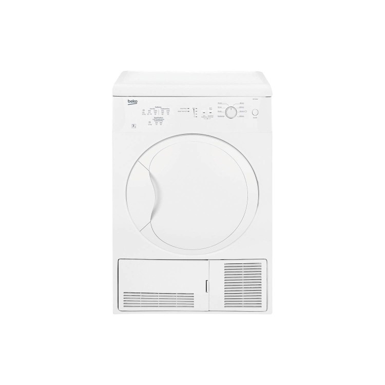 Refurbished Beko DC7112W Freestanding Condenser 7KG Tumble Dryer