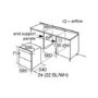 CDA DC741SS Built-Under Electric Double Oven - Stainless Steel