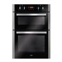 Refurbished CDA DC940SS 60cm Double Built In Electric Oven Stainless Steel