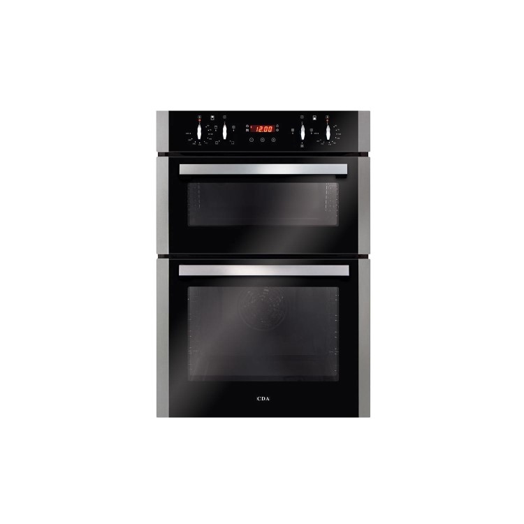 Refurbished CDA DC940SS 60cm Double Built In Electric Oven Stainless Steel