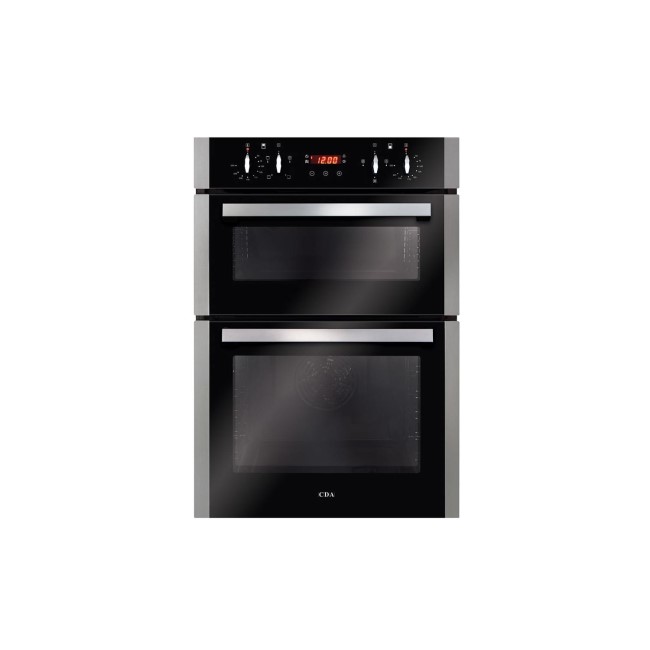 CDA Electric Built In Double Oven - Stainless Steel