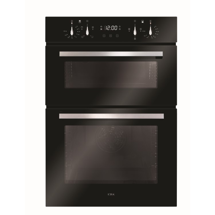 CDA DC941BL Built-In Electric Double Oven - Black