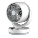 DCDF15LED electriQ 6-Inch Oscillating Desk DC Fan - Whisper Quiet & Low-Energy