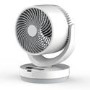 GRADE A1 - electriQ 6 Inch Quiet Low Energy DC Oscillating Desk Fan - White