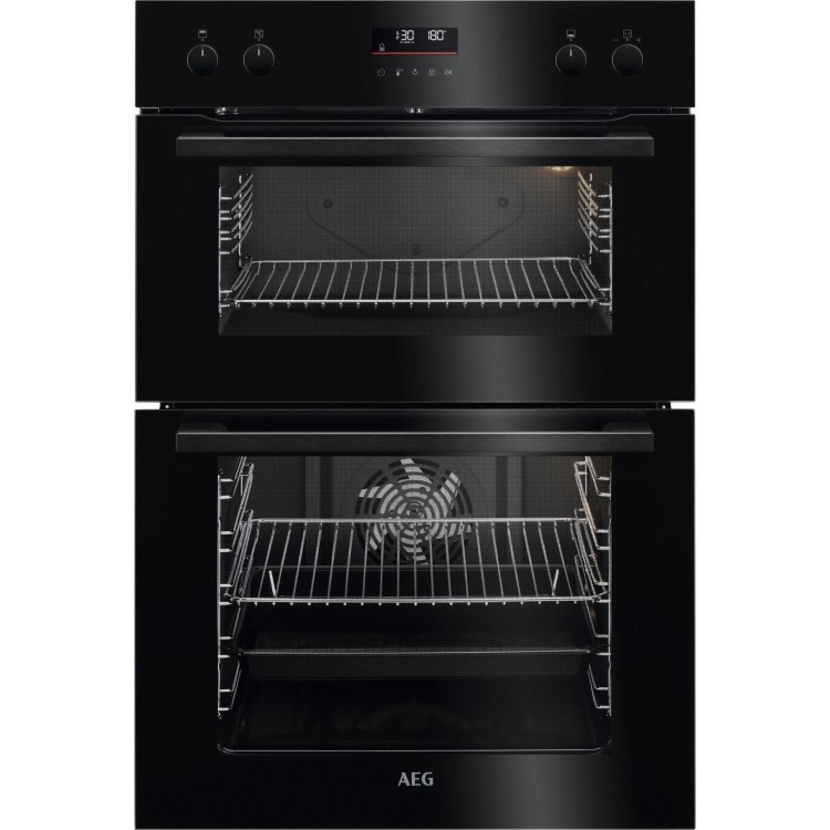 AEG 6000 Series DCE531160B Built-In Electric Double Oven - Black