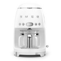 DCF02WHUK Smeg DCF02WHUK Retro White Drip Filter Coffee Machine – Stylish Electric Coffee Maker