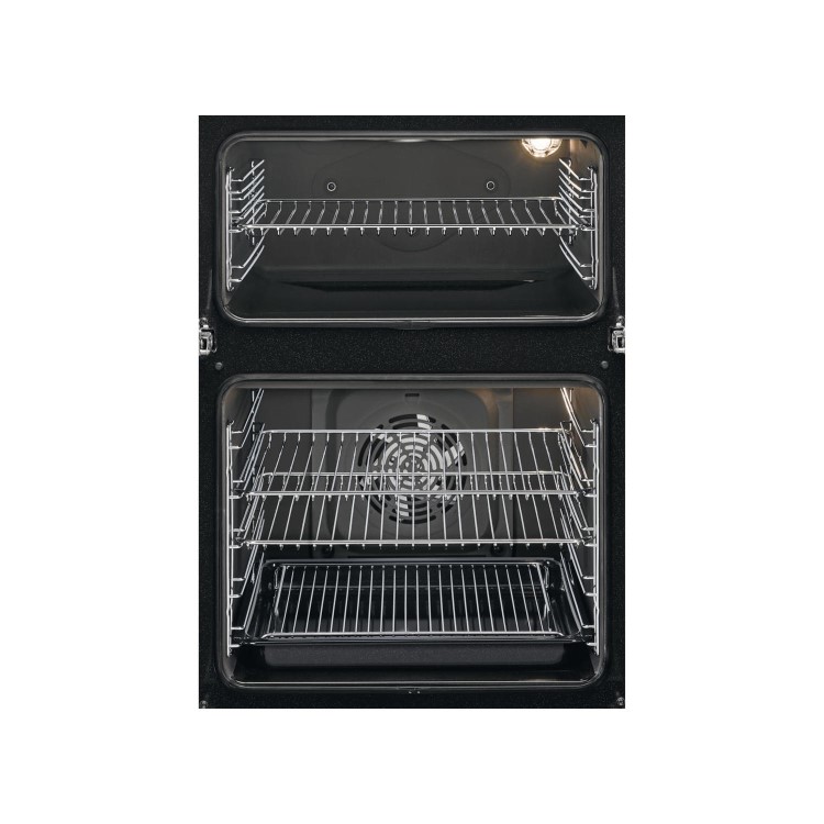 Refurbished AEG DCS431110M 60cm Double Built In Electric Oven with Catalytic Liners Stainless Steel