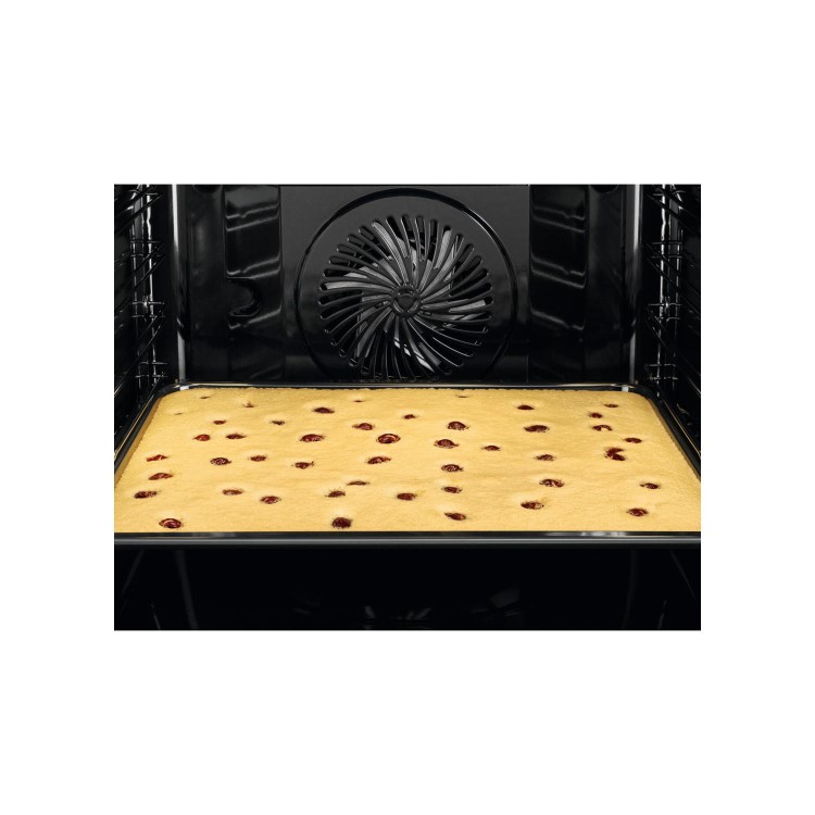 Refurbished AEG DCS431110M 60cm Double Built In Electric Oven with Catalytic Liners Stainless Steel