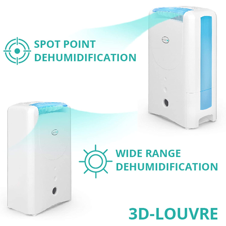 Ecoair Classic MK5 7 Litre Desiccant Dehumidifier with Humidistat and Antibacterial Filter