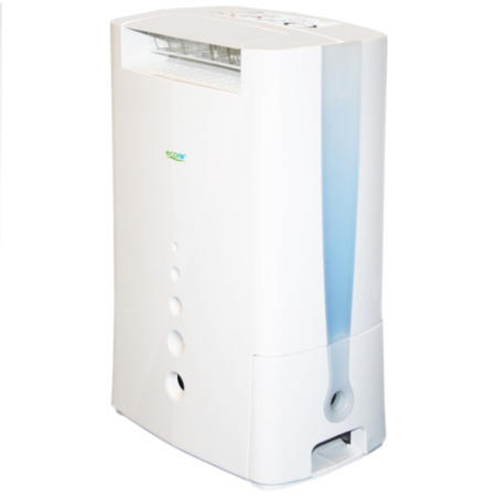 GRADE A1 - ECOAIR DD128 8L Desiccant Dehumidifier with Ioniser up to 5 bed house and 2 year warranty