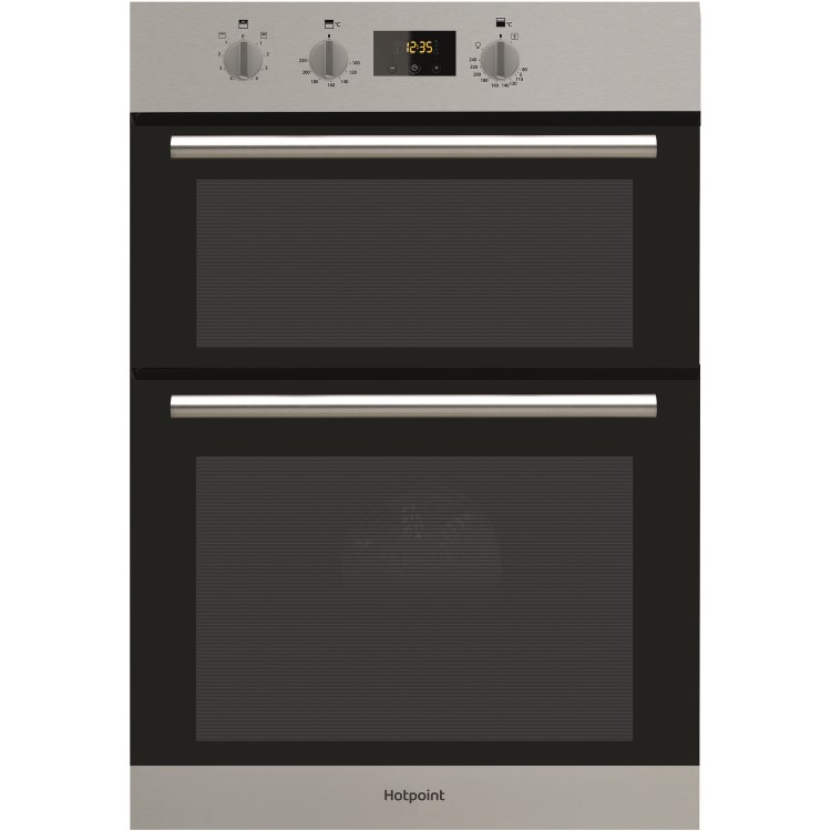 Hotpoint Built-In Electric Double Oven - Stainless Steel