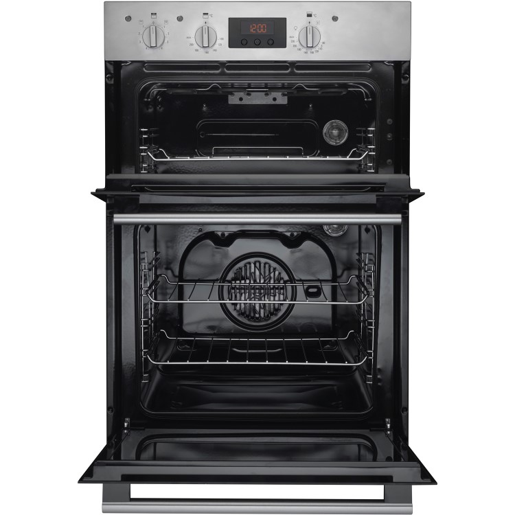 Hotpoint Built-In Electric Double Oven - Stainless Steel