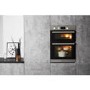 Hotpoint Built-In Electric Double Oven - Stainless Steel