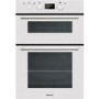 Hotpoint Electric Built-In Double Oven - White