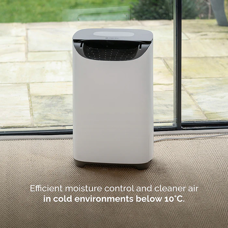 Meaco DD8LPRO 8L Desiccant Dehumidifier with Dust Filter Laundry Drying Mode WiFi App Control Quiet Operation