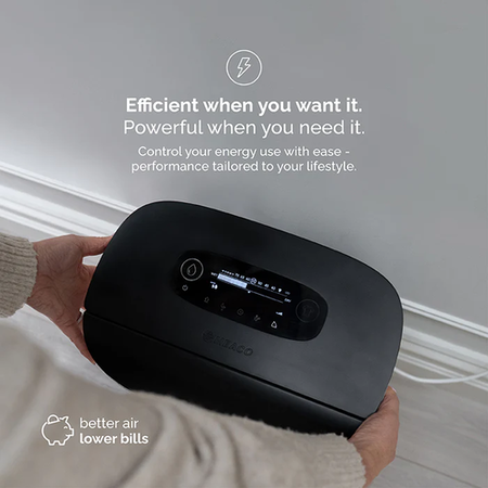 Meaco DD8LPRO 8L Desiccant Dehumidifier with Dust Filter Laundry Drying Mode WiFi App Control Quiet Operation