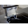 Montpellier DDCH60 Touch Control 60cm Wide Downdraft Extractor - Black Glass