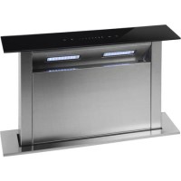 Montpellier 90cm Downdraft Extractor - Black Glass Montpellier 90cm Downdraft Extractor - Black Glass