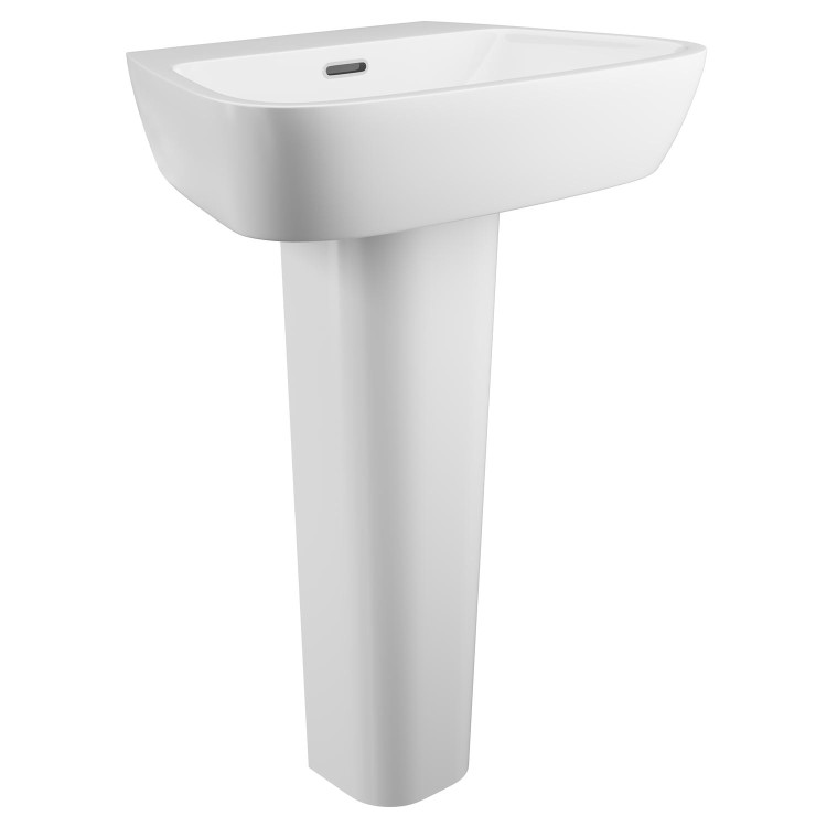 Step Pedestal Sink - 1 Tap Hole
