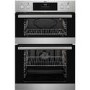 Refurbished AEG DEB331010M 60cm Double Built In Electric Oven Stainless Steel