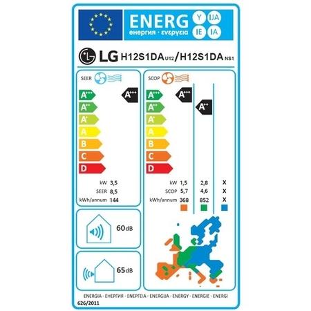LG AI Deluxe Pro A+++ 12000 BTU AI powered Smart Wall-Mounted Split Air Conditioner with Heat Pump