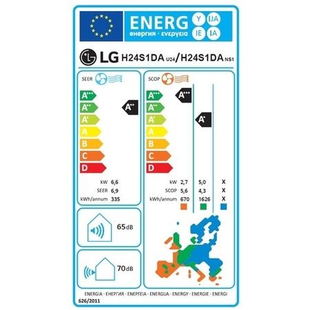 LG AI Deluxe Pro A+++ 24000 BTU AI powered Smart Wall-Mounted Split Air Conditioner with Heat Pump