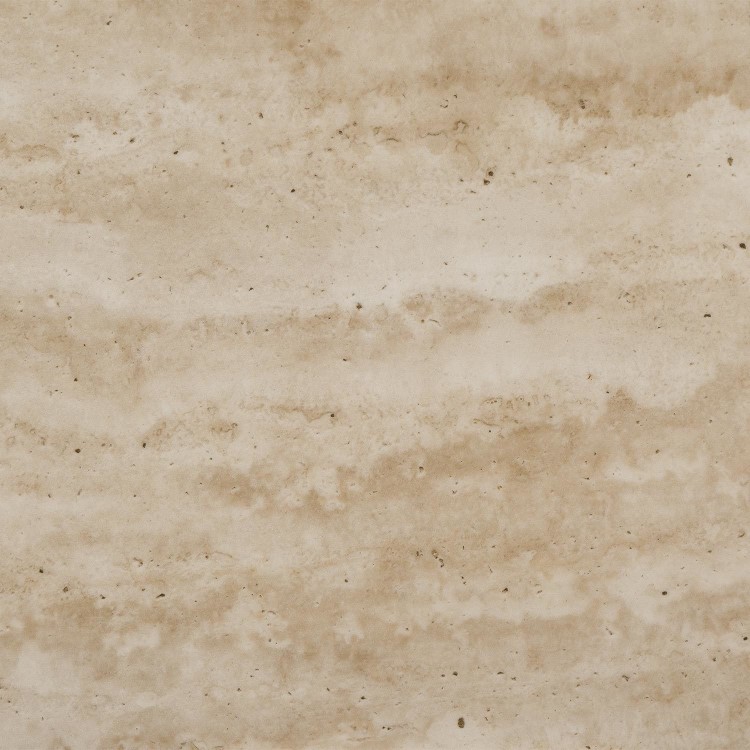 Beige Travertine Effect Console Table - Demi