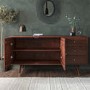 Large Solid Mango Wood Sideboard with Drawers - Dejan