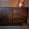 Large Solid Mango Wood Sideboard with Drawers - Dejan