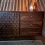 Large Solid Mango Wood Sideboard with Drawers - Dejan